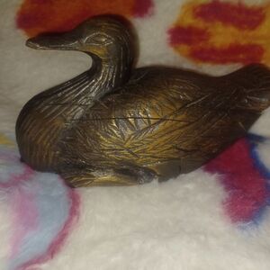 Hand Carved Wooden Duck